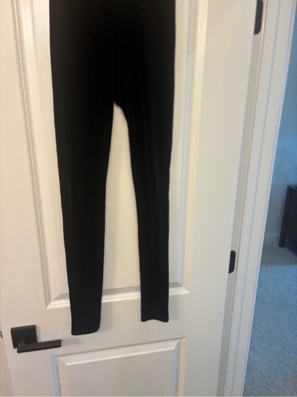 SPANX Black Kids Leggings - Slim Stretch Tights